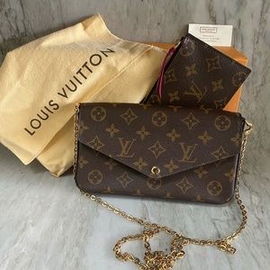 Louis Vuitton Félicie Pochette in Monogram